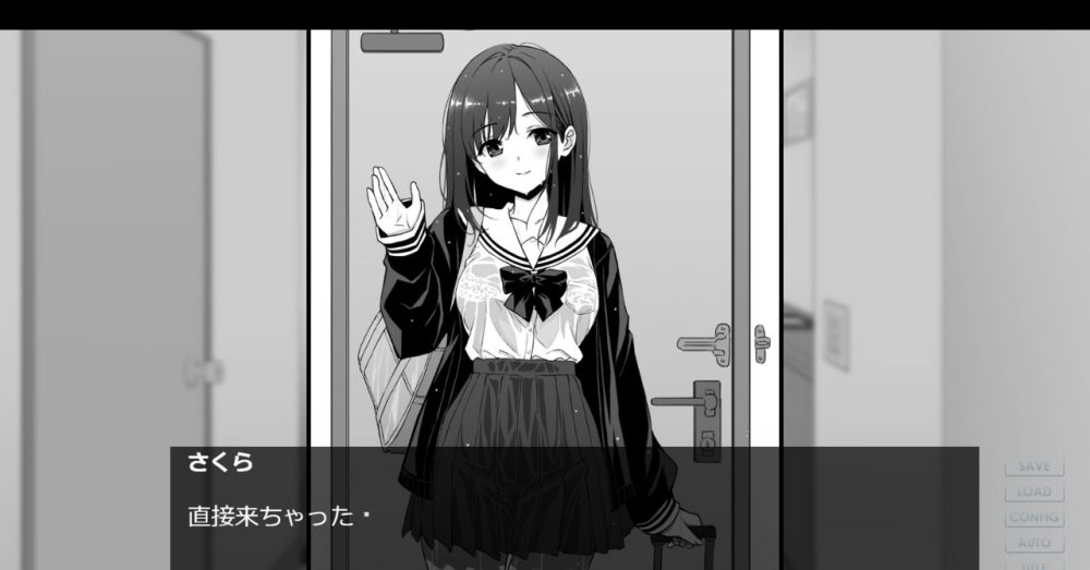 キャラクター紹介：黒髪ロングで清楚な幼馴染・さくらちゃん