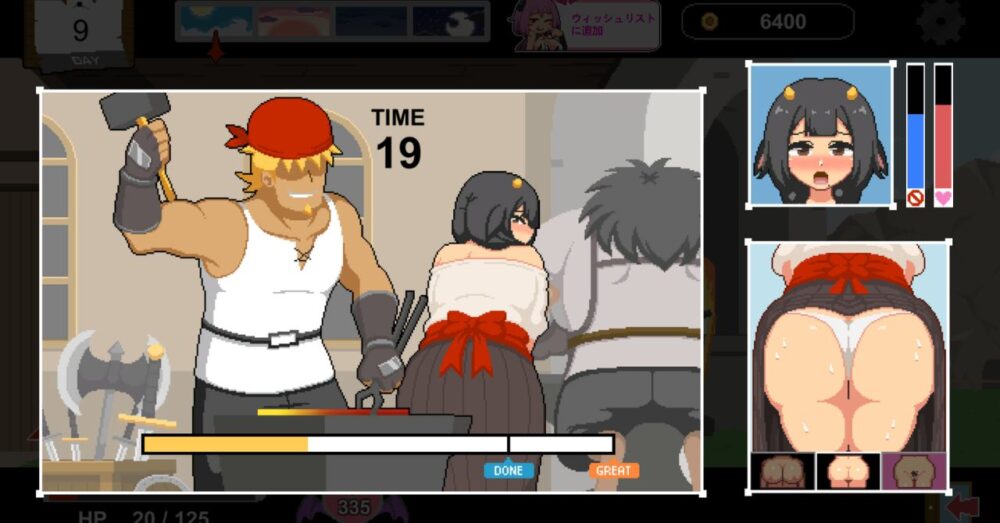 Handyman Fantasy ハンディマン・ファンタジーのゲームシーン画像