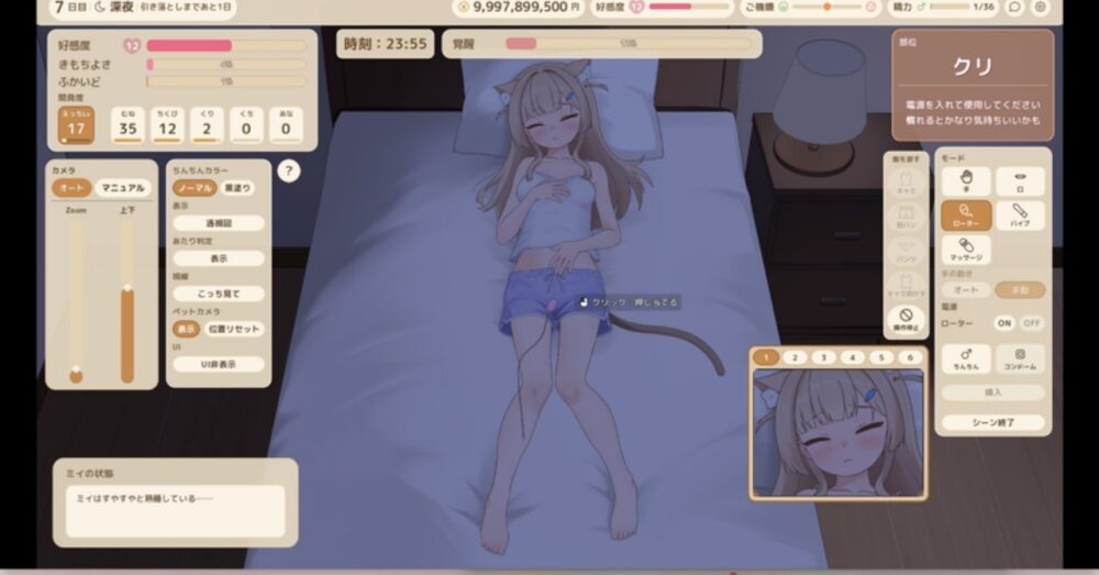 ふれあいミイちゃんの抜きどころシーン1