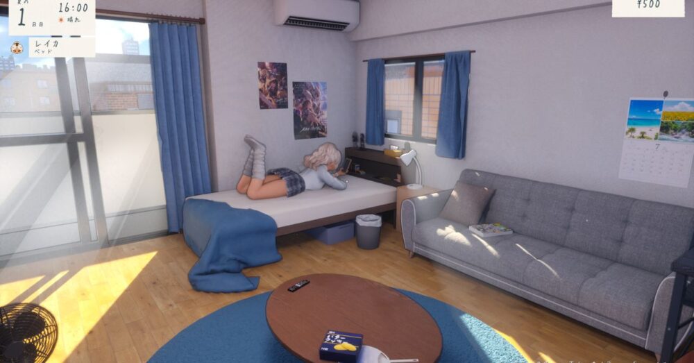 ゲームの画面